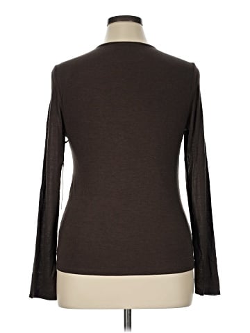 New York & Company Long Sleeve T-Shirt (view 2)