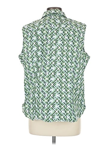 Charter Club Sleeveless Button-Down Shirt (view 2)