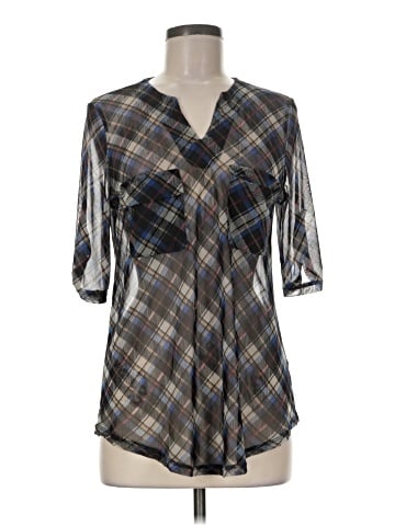 Faith and Joy 3/4 Sleeve Blouse (view 1)