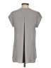 DR2 100% Polyester Gray Short Sleeve Blouse Size S - photo 2