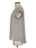DR2 100% Polyester Gray Short Sleeve Blouse Size S - photo 5