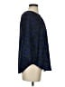 Ann Taylor 100% Polyester Blue 3/4 Sleeve Blouse Size XS - photo 4