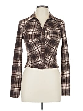Just Polly Long Sleeve Blouse (view 1)
