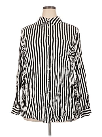 Club Z Collection Long Sleeve Button-Down Shirt (view 1)