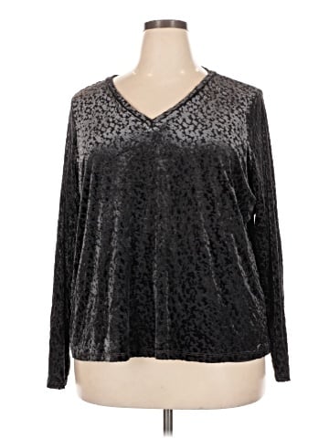 Calvin Klein Long Sleeve Blouse (view 1)