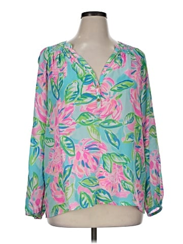 Lilly Pulitzer Long Sleeve Blouse (view 1)