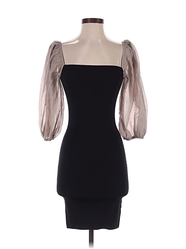 Pre-owned Miou Muse Cocktail Dress In Black