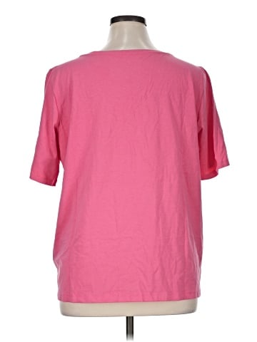 Susan Graver Short Sleeve T-Shirt (view 2)