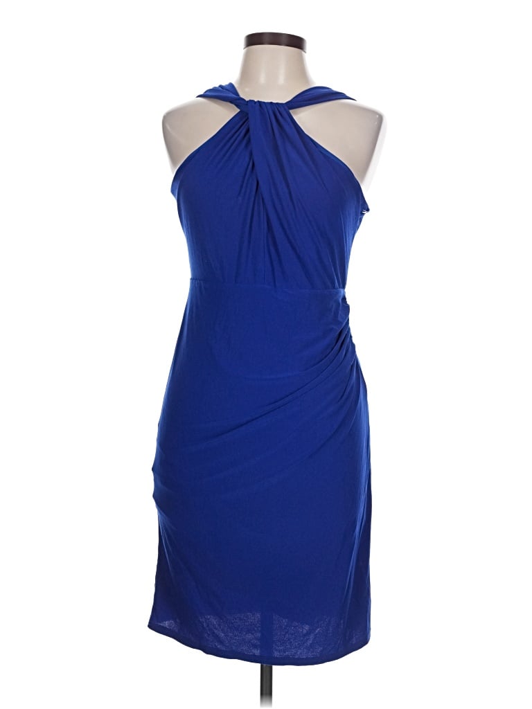 Pre-owned Marina Cocktail Dress In Blue