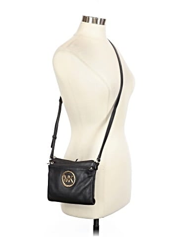 MICHAEL Michael Kors Leather Crossbody Bag (view 2)