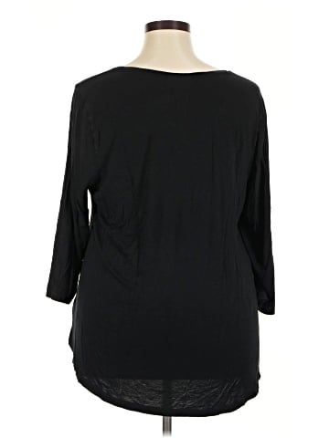 JM Collection 3/4 Sleeve T-Shirt (view 2)