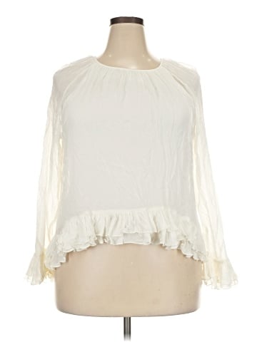 J.Crew Collection 3/4 Sleeve Blouse (view 1)