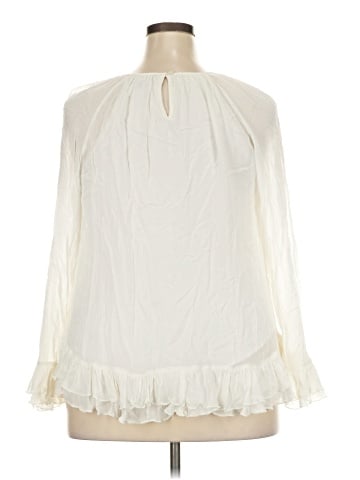 J.Crew Collection 3/4 Sleeve Blouse (view 2)