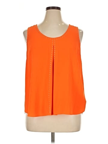 MICHAEL Michael Kors Sleeveless Blouse (view 1)