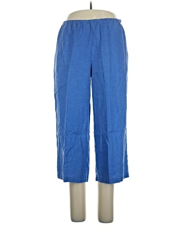JM Collection Linen Pants (view 1)