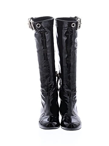 Miu Miu Patent Leather Boots (view 2)
