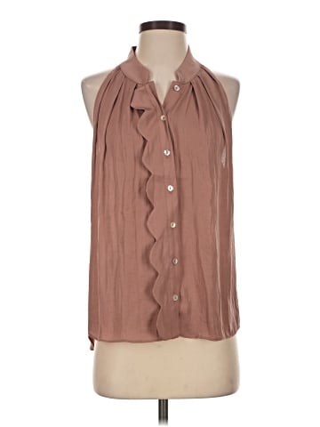 Naked Zebra Sleeveless Blouse (view 1)