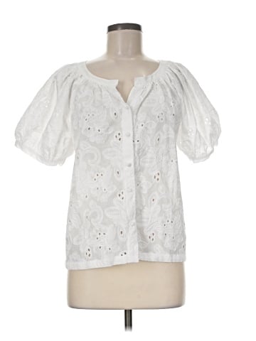 Calypso St. Barth Short Sleeve Blouse (view 1)