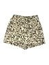 Endless Rose 100% Polyester Animal Print Gold Shorts Size S - photo 2