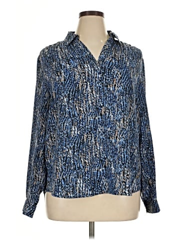 Jones New York Signature Long Sleeve Blouse (view 1)
