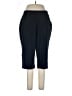 Lands' End 100% Cotton Solid Blue Active Pants Size L (tall) - photo 1