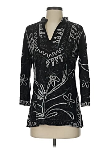 Lauren Michelle Long Sleeve Blouse (view 1)