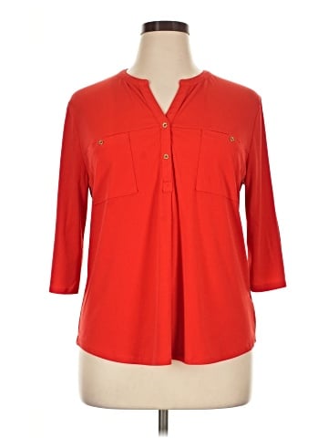 Ellen Tracy 3/4 Sleeve Blouse (view 1)