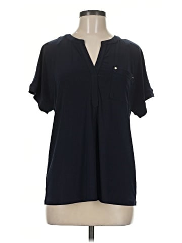 Anne Klein Short Sleeve Blouse (view 1)