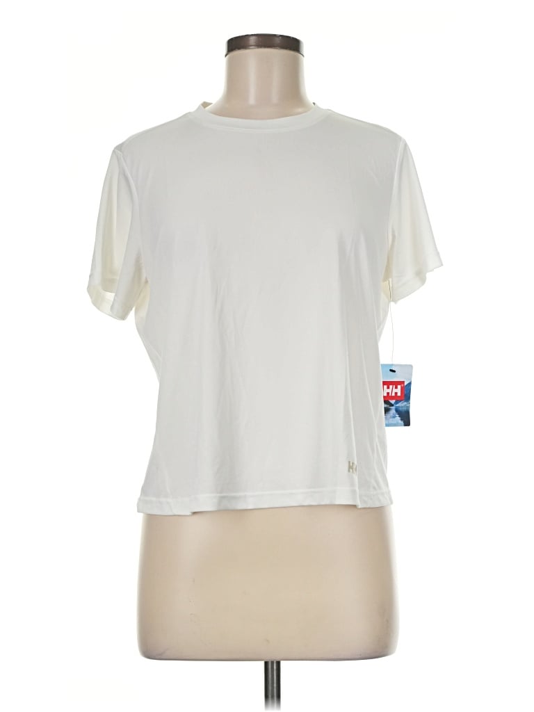 Pre-owned Helly Hansen Cardigan Sweater In White