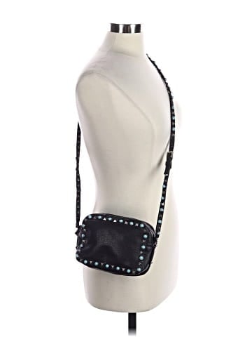 Valentino Leather Rolling Rockstud Crossbody Bag (view 2)