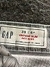 Gap 100% Cotton Chevron-herringbone Gray Jeans Size 6 (petite) - photo 7