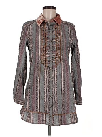 Soft Surroundings Long Sleeve Button-Down Shirt (view 1)