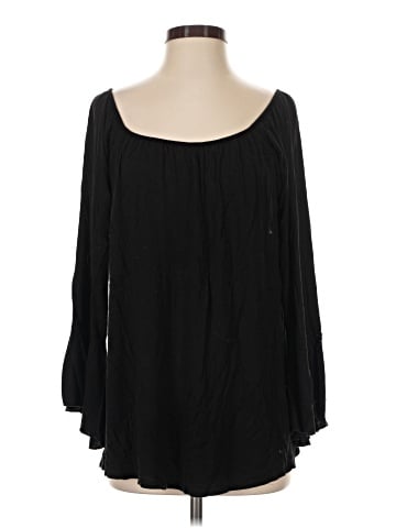 Poliana Plus Long Sleeve Blouse (view 1)