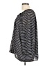 MULTIPLES 100% Polyester Black Long Sleeve Blouse Size L (estimated) - photo 5