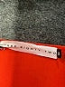 Three Eighty Two 100% Polyester Orange Short Sleeve Blouse Size M - photo 7