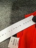Three Eighty Two 100% Polyester Orange Short Sleeve Blouse Size M - photo 9