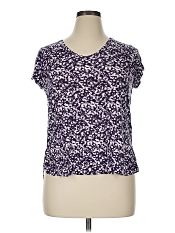 Simply Vera Vera Wang Short Sleeve Top (view 1)