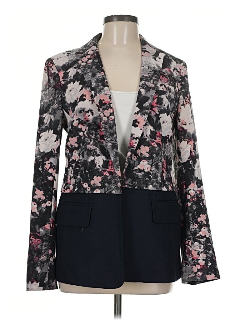 Pre-owned Club Monaco Blazer Jacket In Black