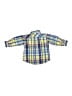 Chaps Plaid Yellow Long Sleeve Button-Down Shirt 6-9 MO / 9 MO - photo 2