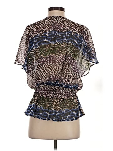 Carmen Carmen Marc Valvo Short Sleeve Blouse (view 2)