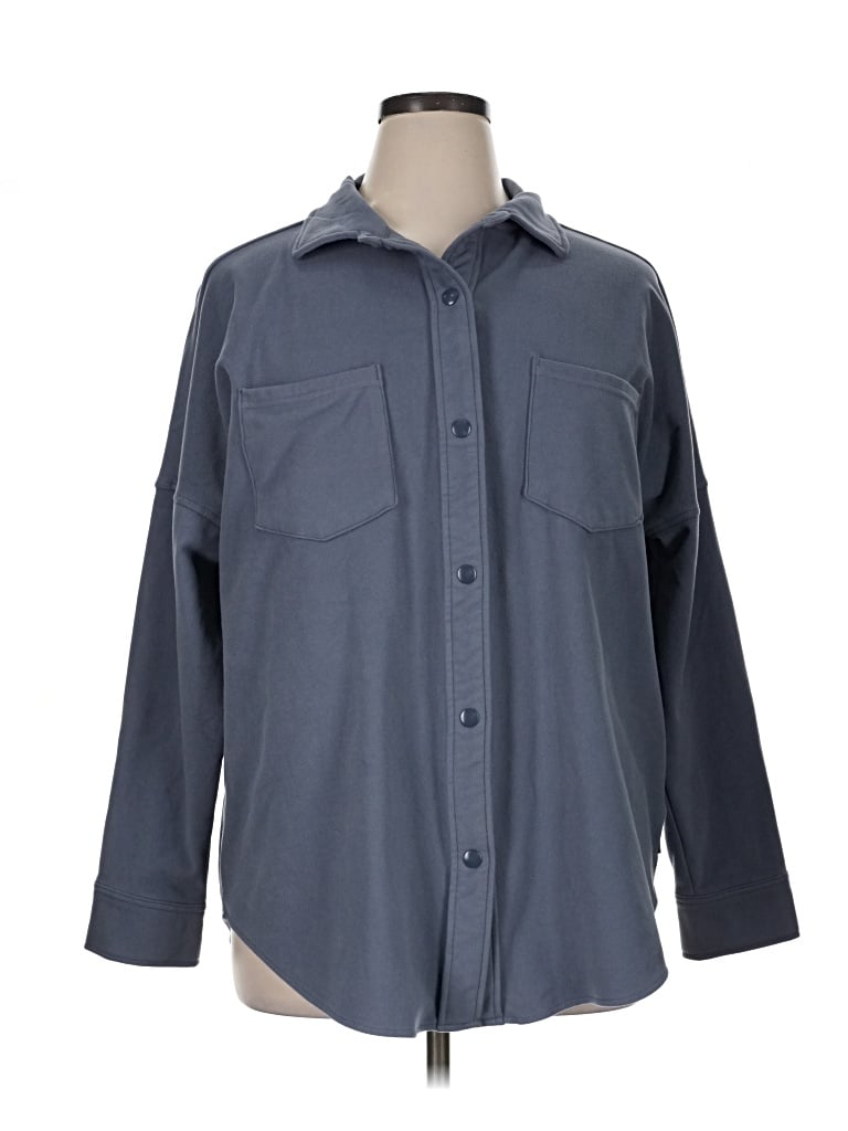 Pre-owned Mondetta Fleece Jacket In Gray