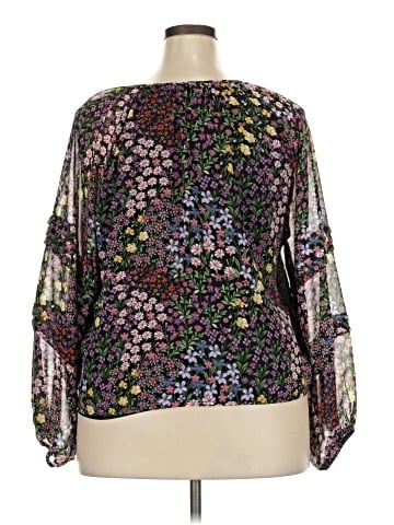 1.State 3/4 Sleeve Blouse (view 2)