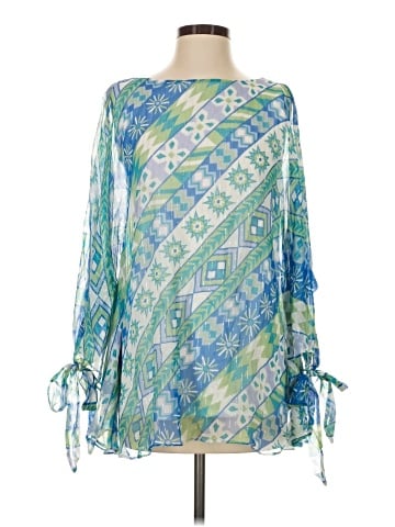 Bob Mackie Long Sleeve Blouse (view 1)