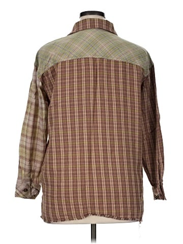 Rewind Long Sleeve Button-Down Shirt (view 2)