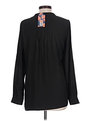Indigo Poppy 3/4 Sleeve Blouse (view 2)