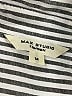 Max Studio Stripes Silver Long Sleeve Blouse Size M - photo 7