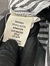Max Studio Stripes Silver Long Sleeve Blouse Size M - photo 8