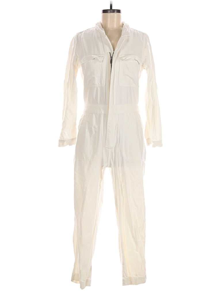 Pre-owned Madewell Jumpsuit In Ivory