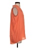 Context 100% Polyester Orange Sleeveless Blouse Size S - photo 4