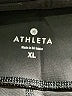 Athleta Animal Print Black Shorts Size XL - photo 3